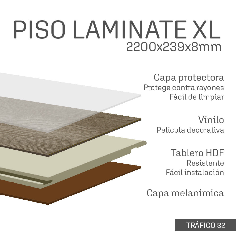Piso LAMINATE XL