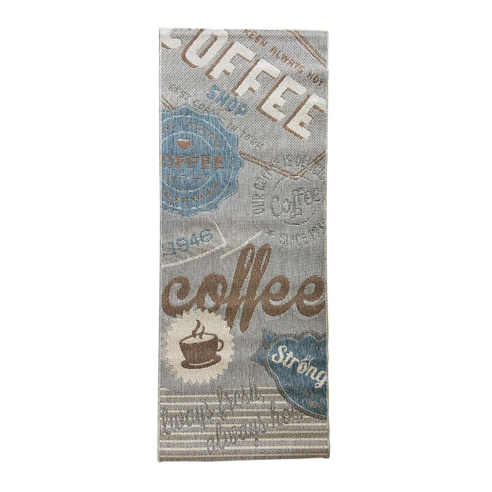 Tapete multicolor con diseño inspirado en el café ideal para cocina (Star 19212-053)