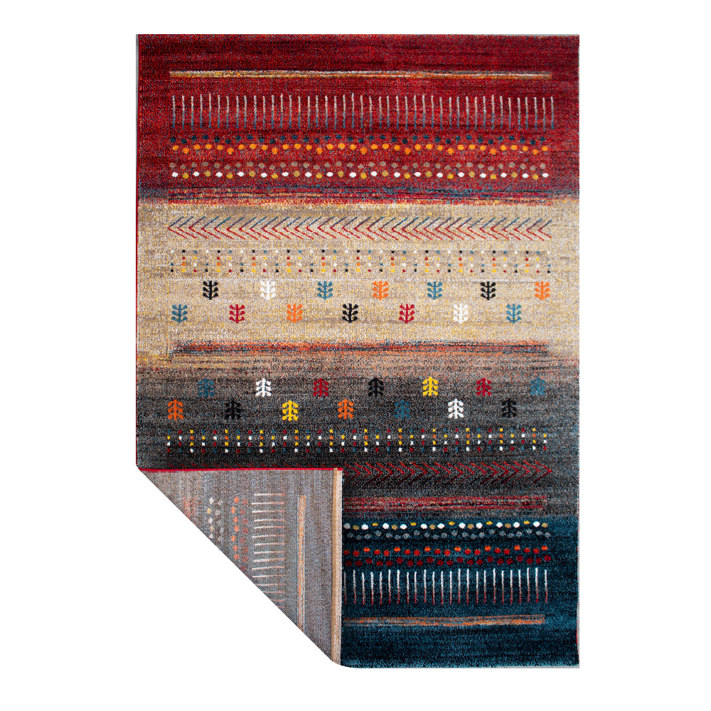 Tapete de colores con diseño étnico con estilo moderno (Ethno 21818-310)