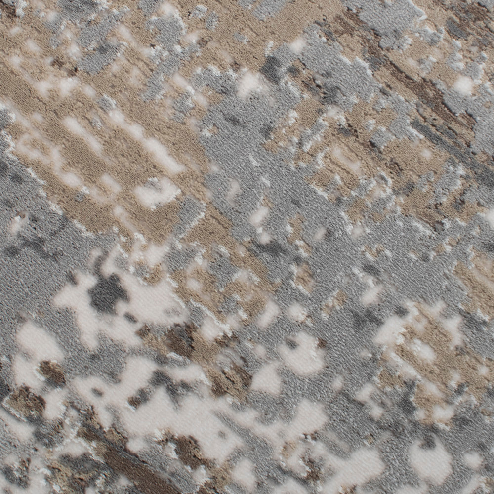 Tapete Fabia - Color: Gris, beige, blanco 63305-957