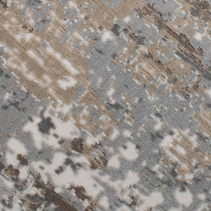 Tapete Fabia - Color: Gris, beige, blanco 63305-957