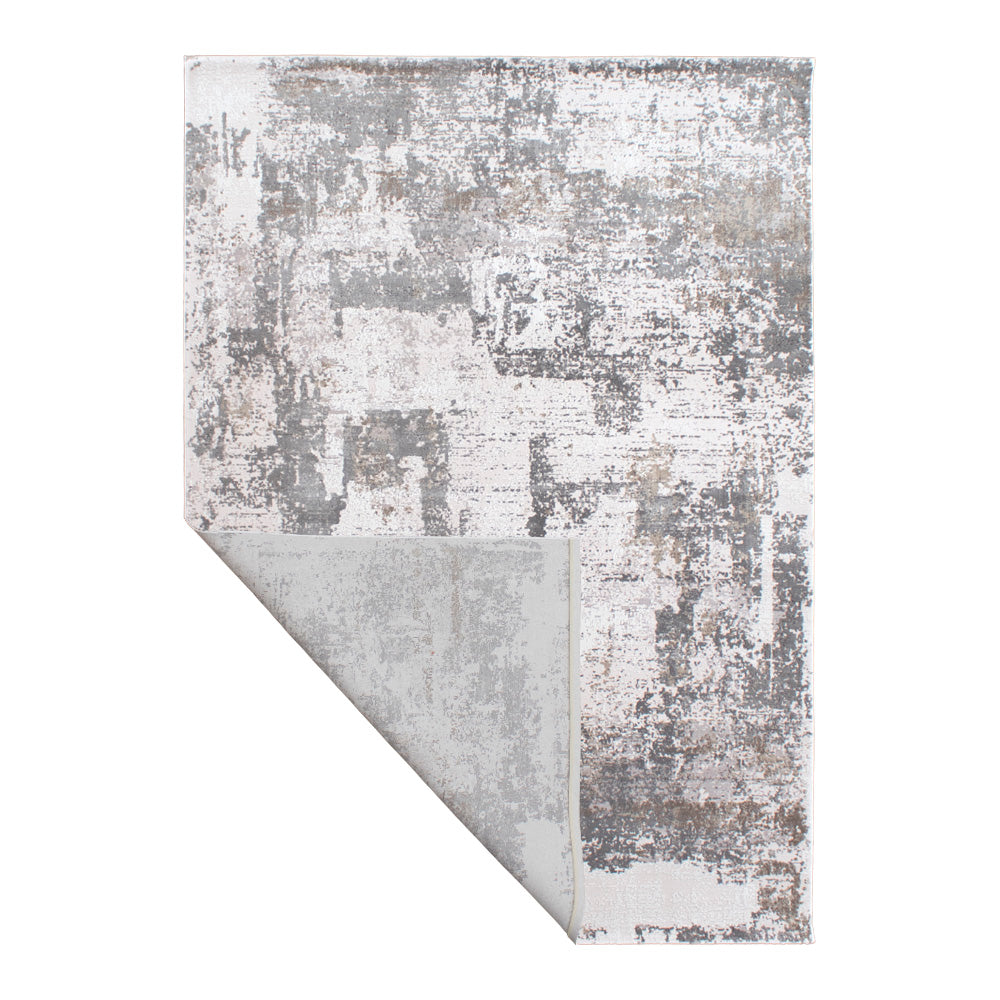 Tapete Fabia - Color: Blanco y gris 63413-070