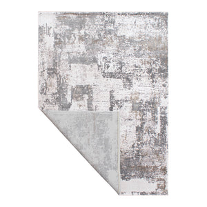 Tapete Fabia - Color: Blanco y gris 63413-070