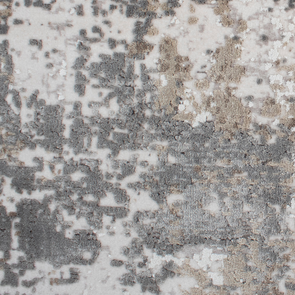 Tapete Fabia - Color: Blanco y gris 63413-070