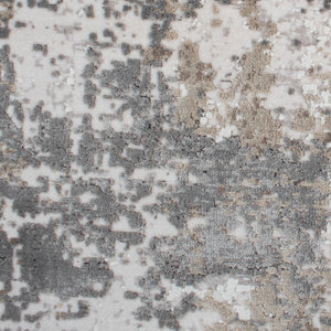 Tapete Fabia - Color: Blanco y gris 63413-070