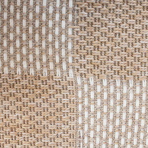 Tapete Grace: imitación yute y fique,  texturizado para exterior / interior (39958-500)
