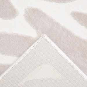 Tapete blanco y gris con diseño, de textura suave, con estilo moderno y elegante (Highlands T172-69)