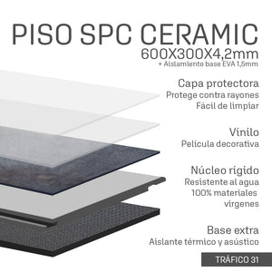 Piso SPC Ceramic 600