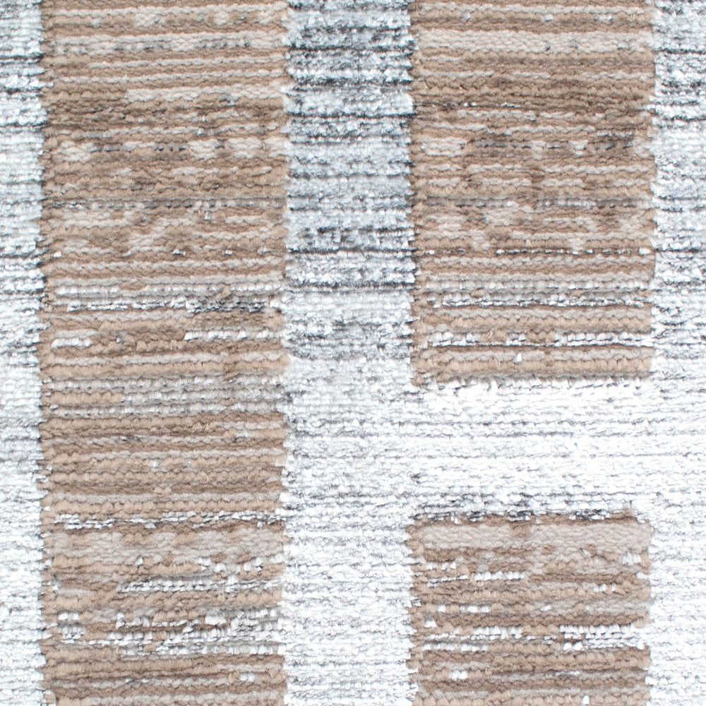 Tapete Nora - Color: Arena, blanco hielo 67178-760