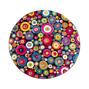 Tapete con diseño colorido geométrico de estilo moderno (Mandala 22842-110)