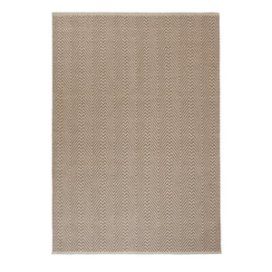Tapete beige texturizado con estilo rústico y artesanal (Hadis P0525-680)