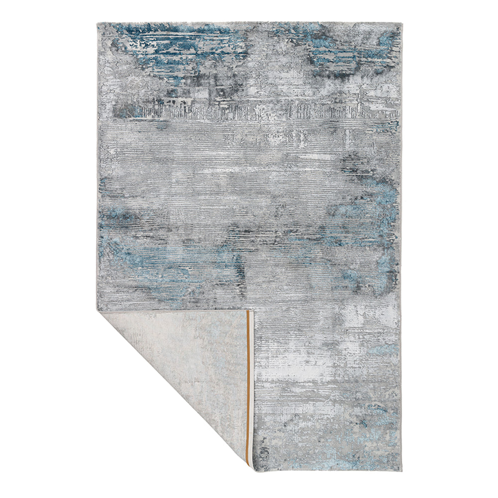 Tapete gris y azul texturizado con estilo moderno y elegante (Sophistic A0173-953)