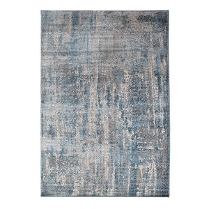 Tapete azul y gris con textura suave de estilo moderno y elegante (Vinci 5561-E)